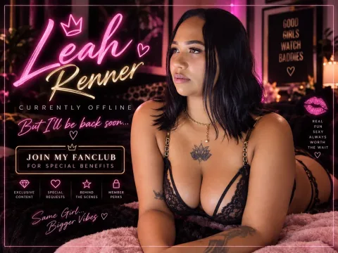 Watch LeahRenner Live Adult Webcam Show - Free Sex Cam Stream